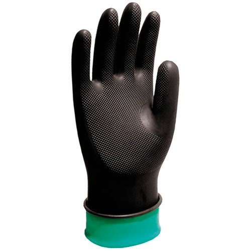 Guante Industrial Calibre 35 Talla 9  Bicolor Latex