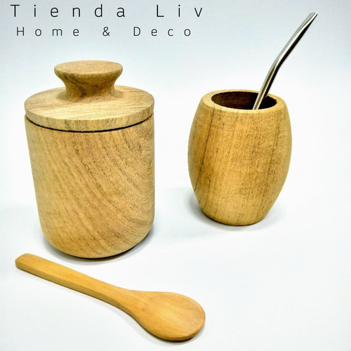Imagen 7 de 10 de Yerbero Azucarero Para Pintar En Madera