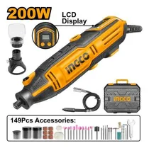 Comprar Mini Torno 200w C Pantalla Lcd Y 149 Acc Ingco Mg2008 - Smf Frecuencia 50\u002F60