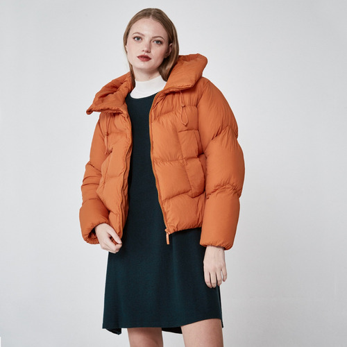 Campera Puffer Juno Orange