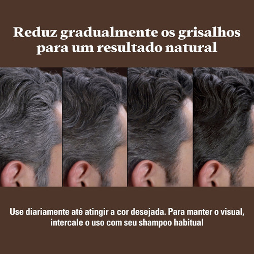 Imagem 5 de 9 de Grecin Shampoo Control Gx Redutor De Grisalho 147ml
