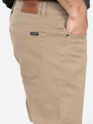 Pantalón Malibú Café Hombre Maui And Sons