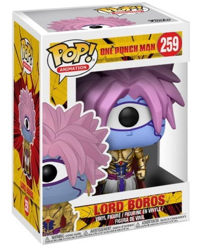 Funko Pop One Punch Man Lord Boros #259 Original