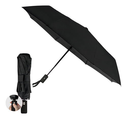 Paraguas Plegable Para Sol, Lluvia, Portátil, Compacto,