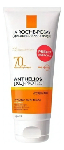 Protetor Solar Anthelios Xl-protect Fps 70 Fluide 120ml