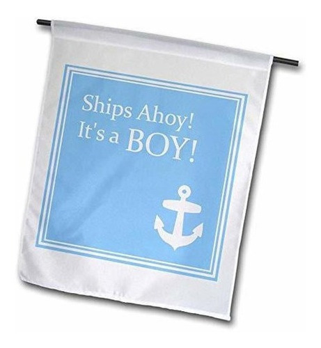 3drose Fl_151388_1 Se Envia Ahoy Its A Boy Para Baby Shower