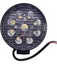 Comprar Faro Auxiliar 9 Led 12v 24v Led Off Road 42w Redondo 4x4
