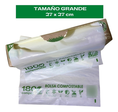 Pack De 15 Bolsas Doble Cierre Hermético De 27x27cm Alimento