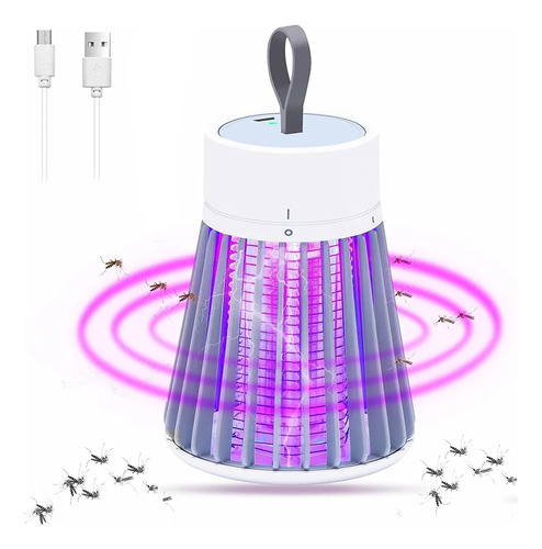 Lampara Trampa Electrica Para Mosquitos Led Uv