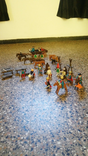 Caballeros Playmobil (lote De Muñecos) (Usado)