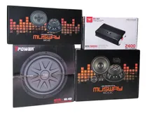 Comprar Combo De Audio Componentes-coaxiales-amplificador-subwoofer