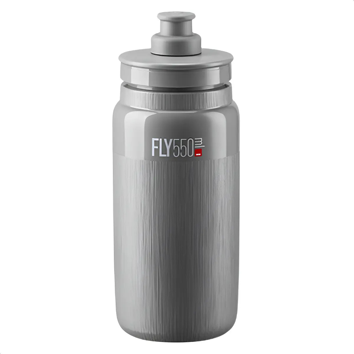 Garrafa Caramanhola Bike Elite Fly Tex 550ml - Cinza