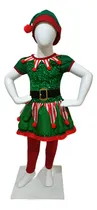 Comprar Disfraz De Duende Navideño . Conjunto Navideños . Traje  Duende Elfo