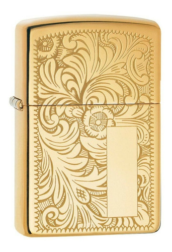 Encendedor Zippo Original Brass Venetian Dorado