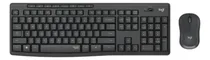 Comprar Kit de teclado y mouse inalámbrico Logitech MK295 Español Latinoamérica de color negro