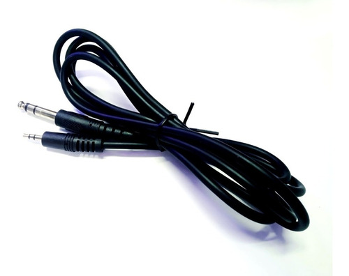 Cable Miniplug 3.5mm Estereo A Plug 6.5 Estereo 2 Mts Esdj