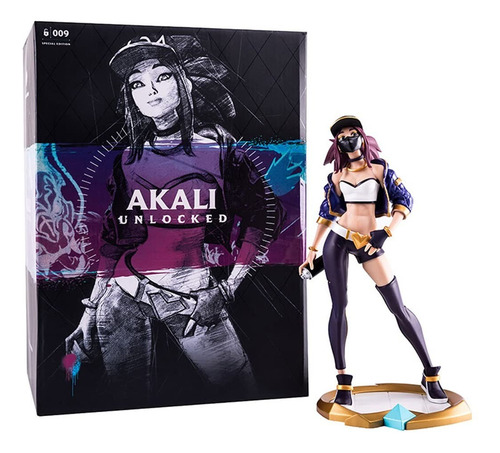 Kda Akali Estátua League Of Legends
