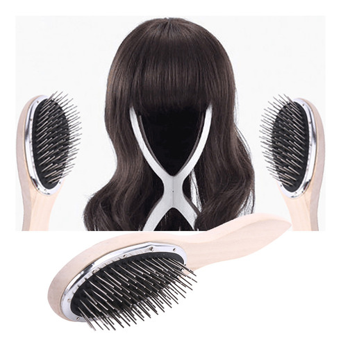Cepillo De Pelo Con Dientes Anchos En L, Para Mujer, A 8716