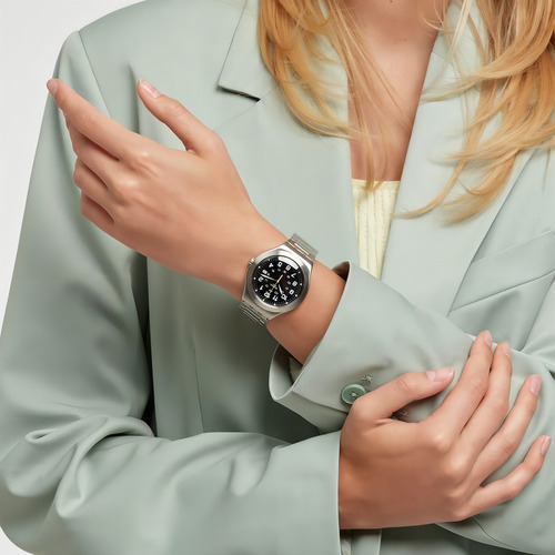 Reloj De Cuarzo Swatch Irony Classic Yws439gc Original