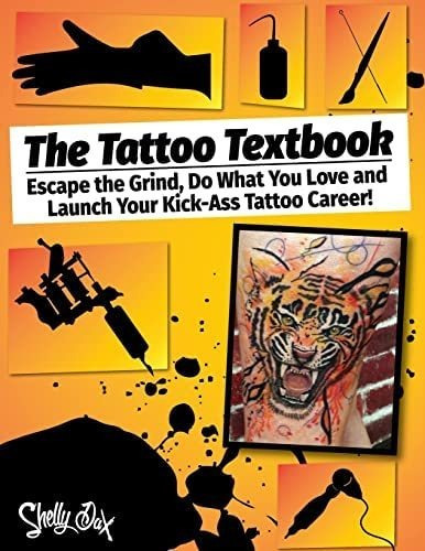 Libro The Tattoo Textbook- Shelly Dax-inglés&..