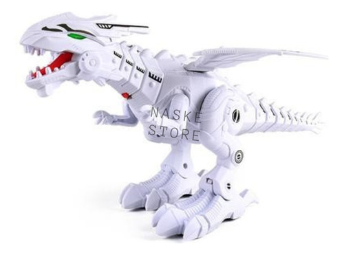 Dinosaurio Dragon Rex Robot Transformer Ruge Luz Sonido Pila