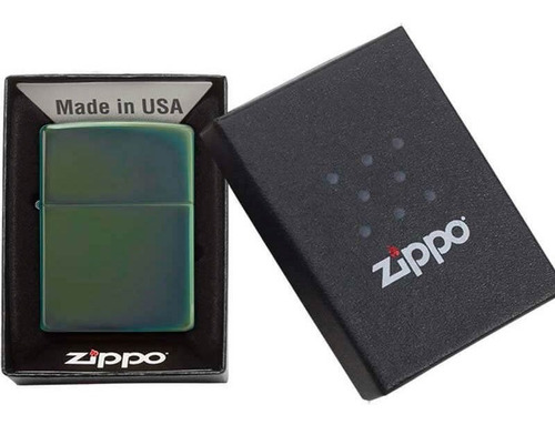 Encendedor Zippo Camaleon Verde