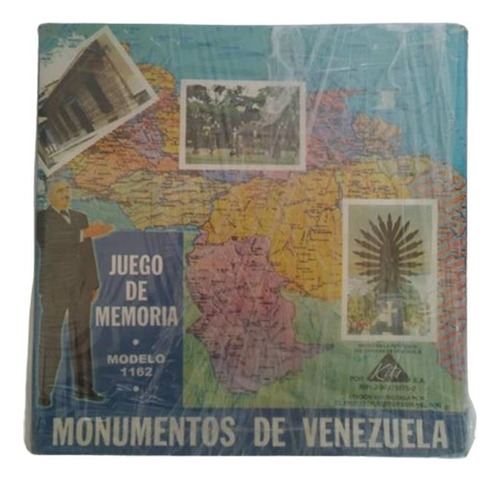 Juego De Mesa Memoria Didactico Monumentos / Venezuela