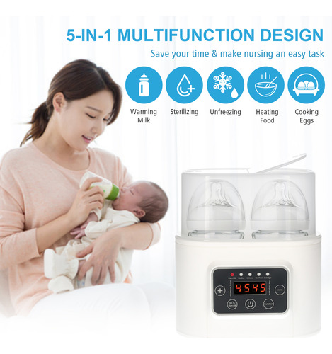 Pantalla Digital Portátil Milk Warmers Para Bebés Con Biberó