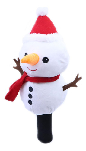 Funda De Madera Para Palos De Golf Con Muñeco De Nieve