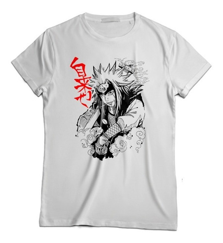 Polera Sublimada Jiraiya Naruto San510 Polera Sublimada Jiraiya Naruto San510