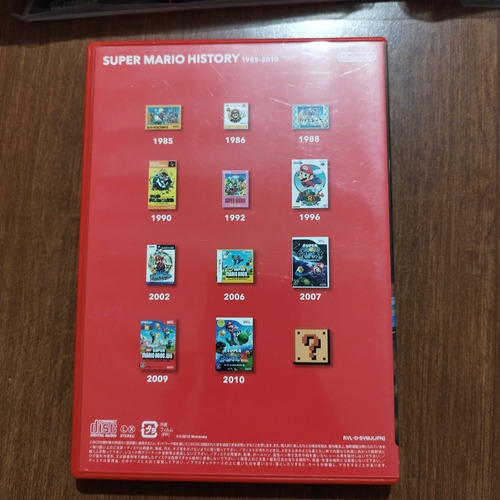 Super Mario History 1985-2010 Japonés Soundtrack