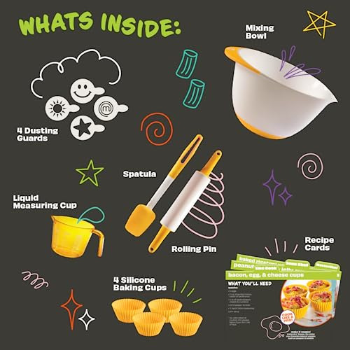 Set De Cocina Para Hornear Para Niños - Juego De 7 Piezas. I