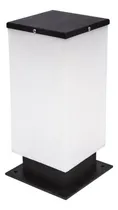 Comprar Farola De Piso Exterior 30cm Cuadrada Para Jardín Apto Led