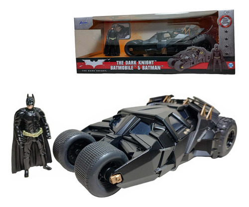 Batimovil Escala 1:24 Figura De Batman The Dark Knight