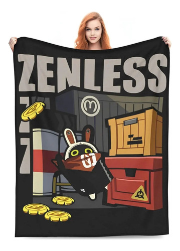 Zenless Zone Zero Manta De Franela Impresa En 3d(150*200cm)