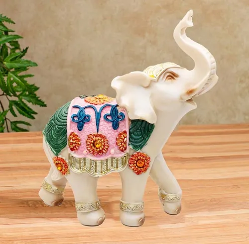 Elefante Blanco X 7 Decoración Galata Ganesha Decoracion