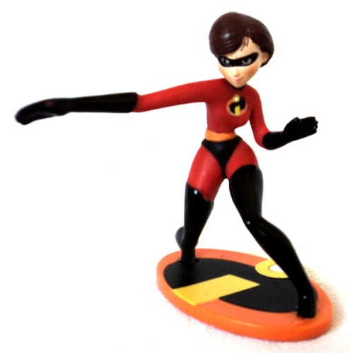 Los Increibles Elastigirl Personaje Disney Pixar Rojo G8