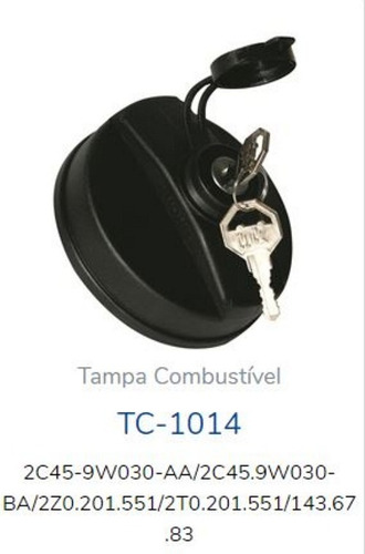 Tapa Tanque Gasoil Con Llave Tanclick Tc-1014