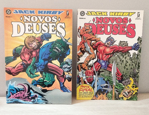 Kit Hq Novos Deuses Jack Kirby Dc Comics Nerd Geek Darkseid (Usado)