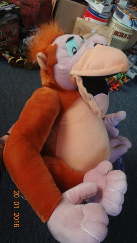 Peluche Rey Louie Original Disney Libro De La Selva Chango (Usado)