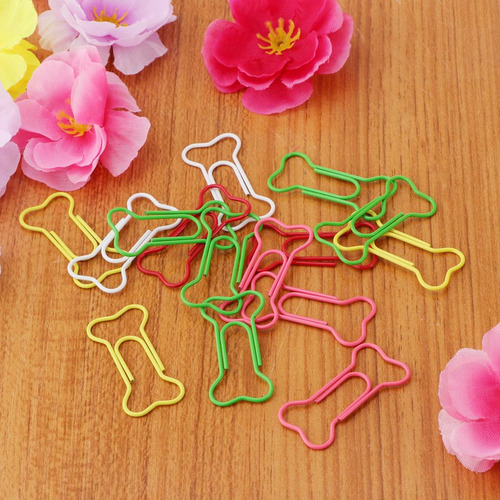 50 Piezas Metal De Clips Multipropósito Clips De Papel De