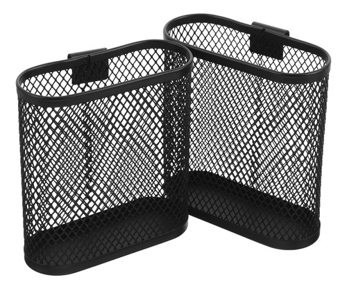 Portalápices De Malla De 2 Piezas: Vaso Colgante De Metal Pa