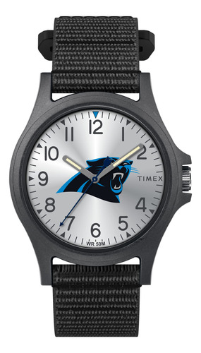 Reloj Timex Nfl Pride Carolina Panthers De 40 Mm Para Hombre