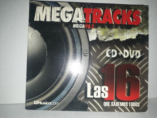 Mega Tracks - Las 16 Que Sabemos Todos Cd + Dvd Massacre 