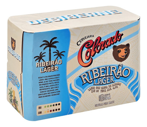 Cerveja Colorado Ribeirão Lata 350ml - Pack Com 8 Unidades