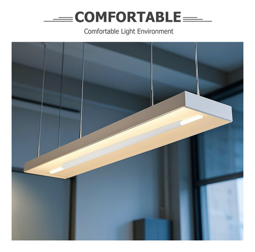 Difusor De Luz Led Con Clip Led Tube Lamp Shield Para