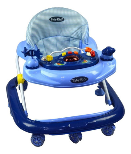 Andador Musical Baby Kits Con Luces Timmy Azul