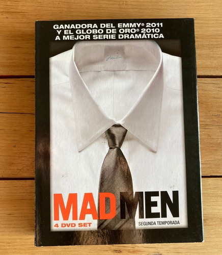 Mad Men : Segunda Temporada 4 Dvd Set Original