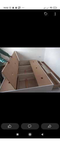 Imagen 4 de 4 de Cama Melamina