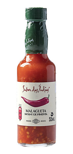 Molho De Pimenta Malagueta - Ardência forte